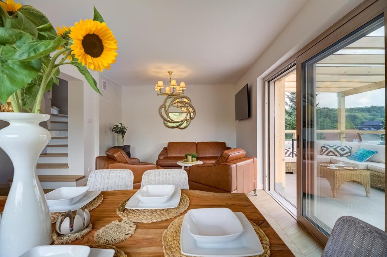 Znamirowickachata Sauna Jacuzzi Spa Znamirowice Bagian luar foto