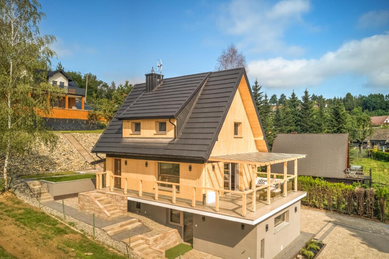 Znamirowickachata Sauna Jacuzzi Spa Znamirowice Bagian luar foto