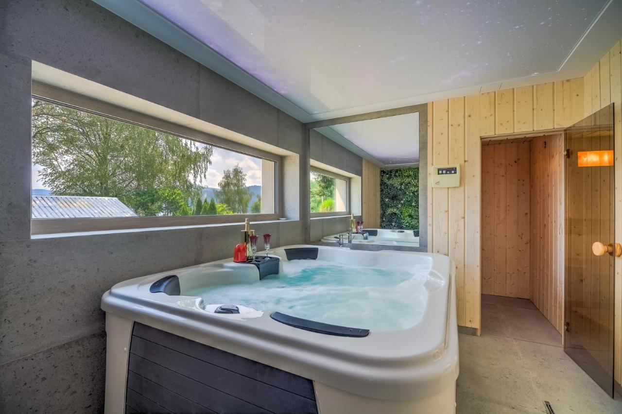 Znamirowickachata Sauna Jacuzzi Spa Znamirowice Bagian luar foto