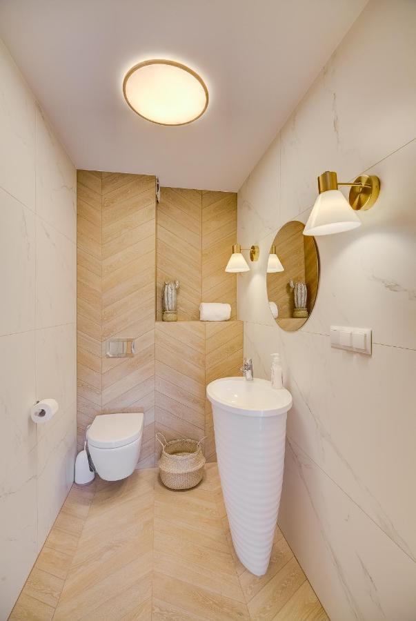 Znamirowickachata Sauna Jacuzzi Spa Znamirowice Bagian luar foto